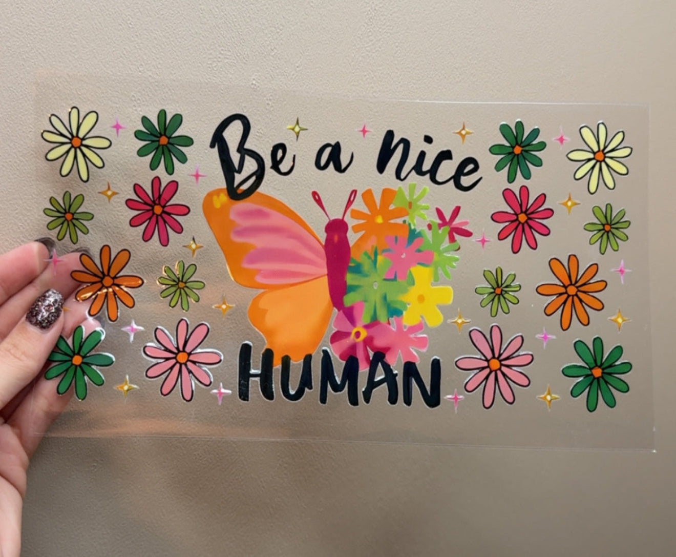 Be a Nice Human Wrap